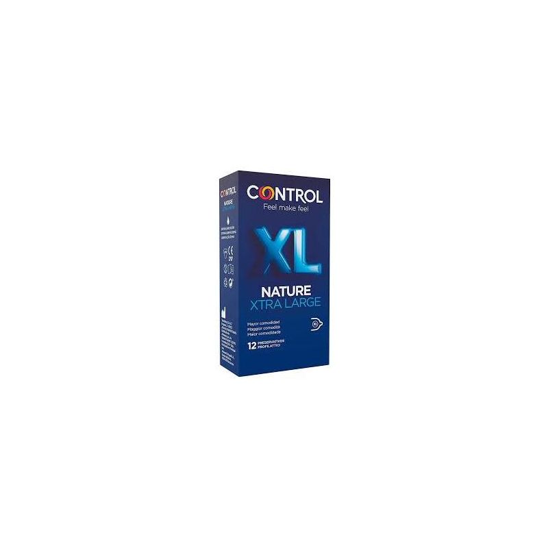 Control New Nature 2.0 XL - Confezione da 12 Profilattici Extra-Large