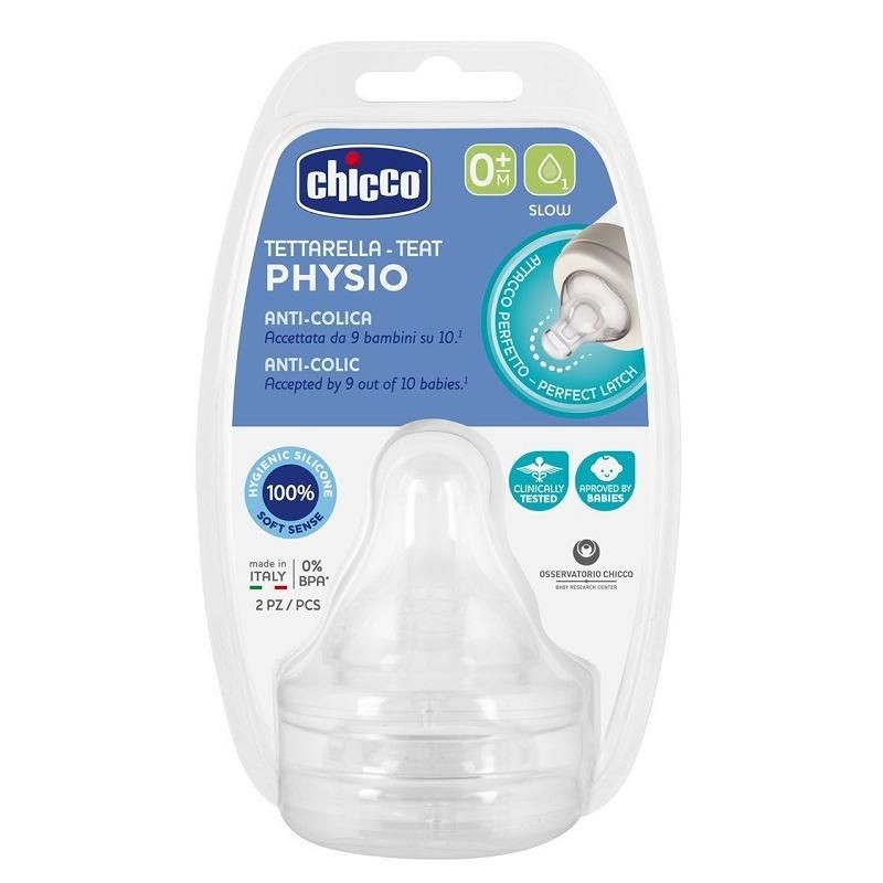 Chicco Perfect5 Tettarella in Silicone - Set di 2 Pezzi