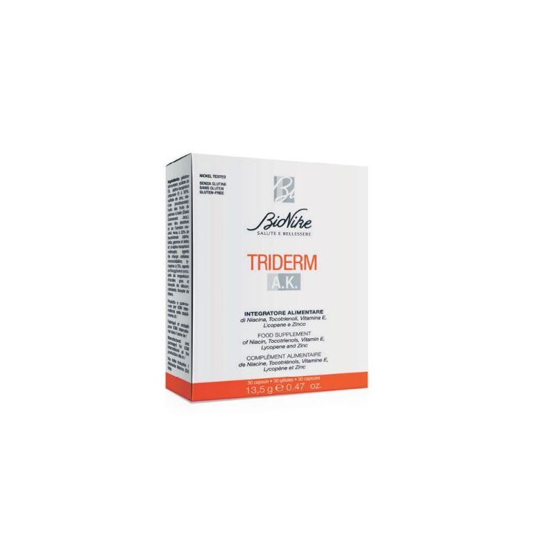 BioNike Triderm AK - Capsule Nutrizionali Bioattive - Confezione da 30