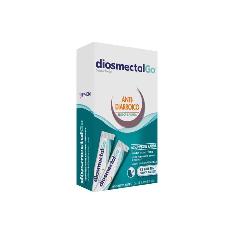 Diosmectal Go - Trattamento Digestivo in 12 Bustine Pratiche