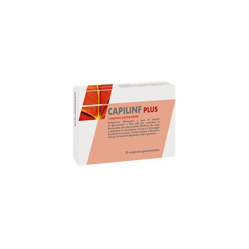 Capilinf Plus - Integratore per Capelli, 20 Compresse