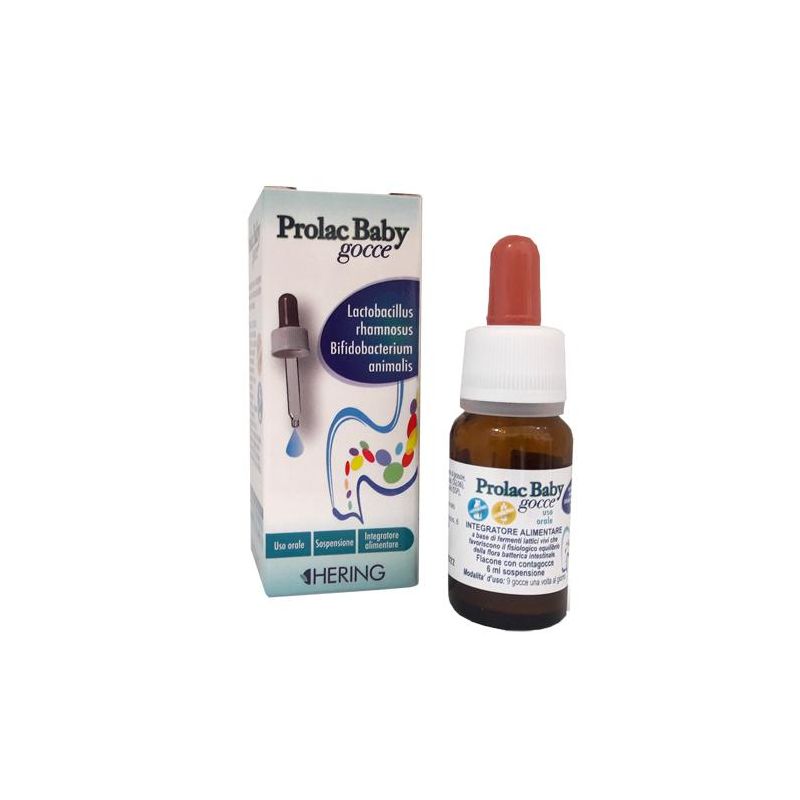 Prolac Baby - Gocce Probiotiche per Neonati, 6ml