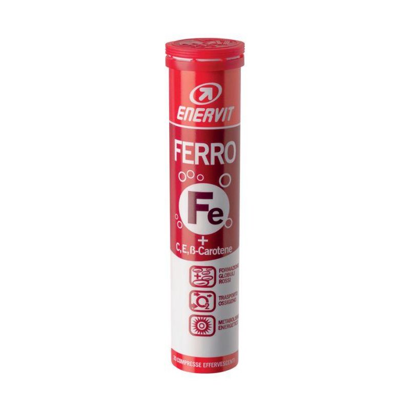 Enervit Ferro - Integratore di Ferro, 20 Tavolette