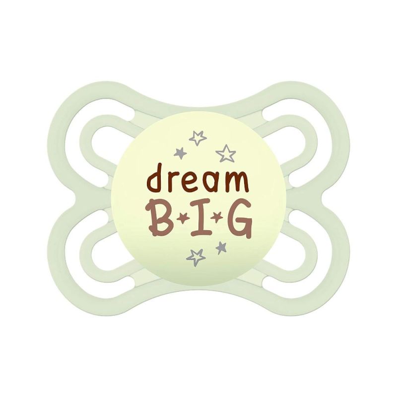 Succhietto Notturno in Silicone Mam Perfect Start per 2-6 Mesi, Neutro, 1 Pezzo