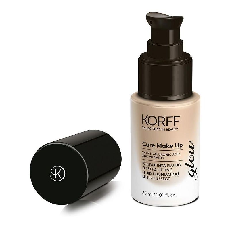 Korff Lifting Glow Fluido Fondotinta, Colore 01, 30ml