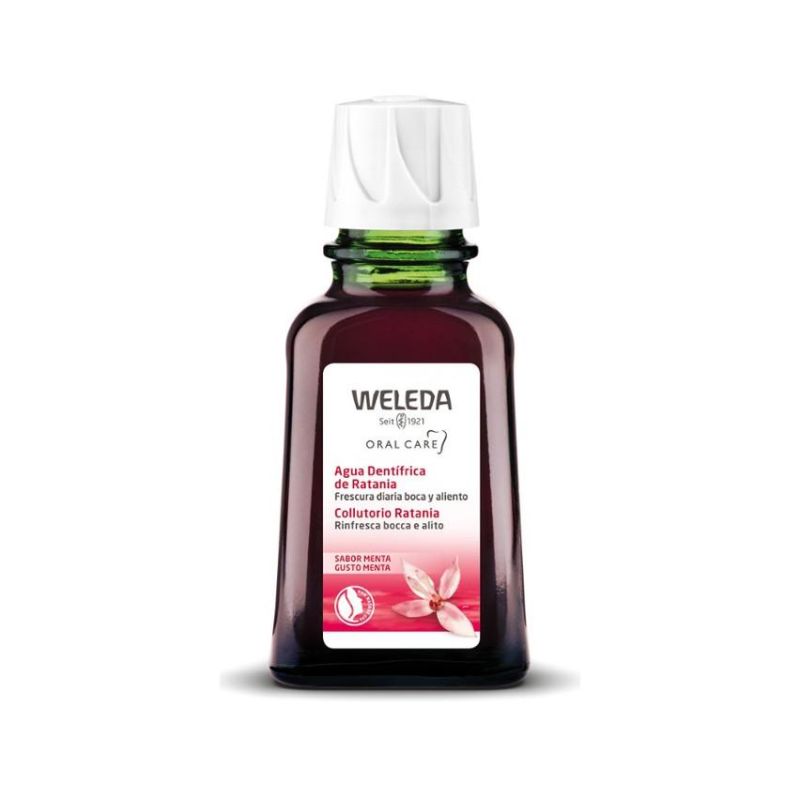 Weleda Ratania Mouthwash con Gusto Menta, 50ml