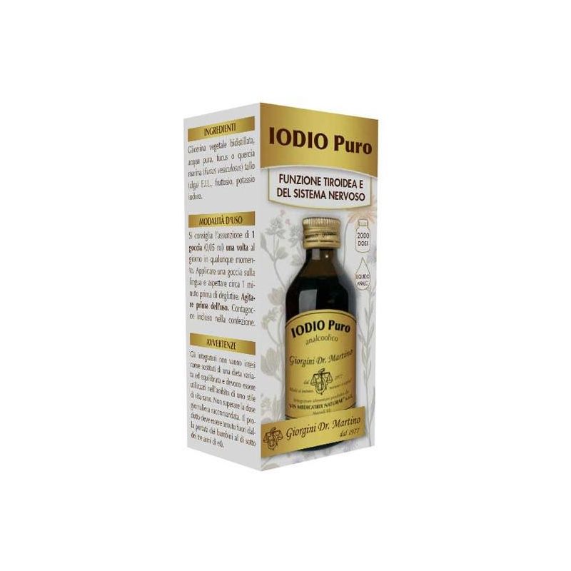 Dr Giorgini Puro Iodio Senza Alcol 100ml