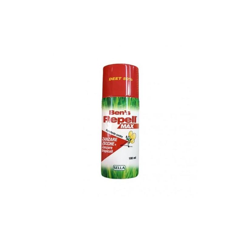 Repellente Biocida Ben's Sella Max con Deet al 50% - 100ml