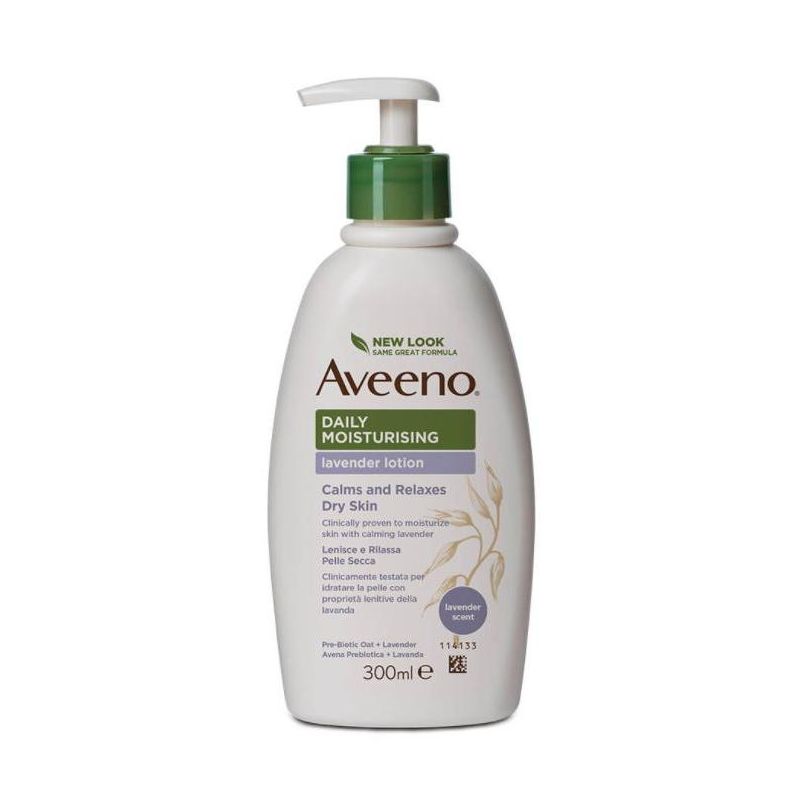 Aveeno Crema Idratante per il Corpo alla Lavanda, 300ml