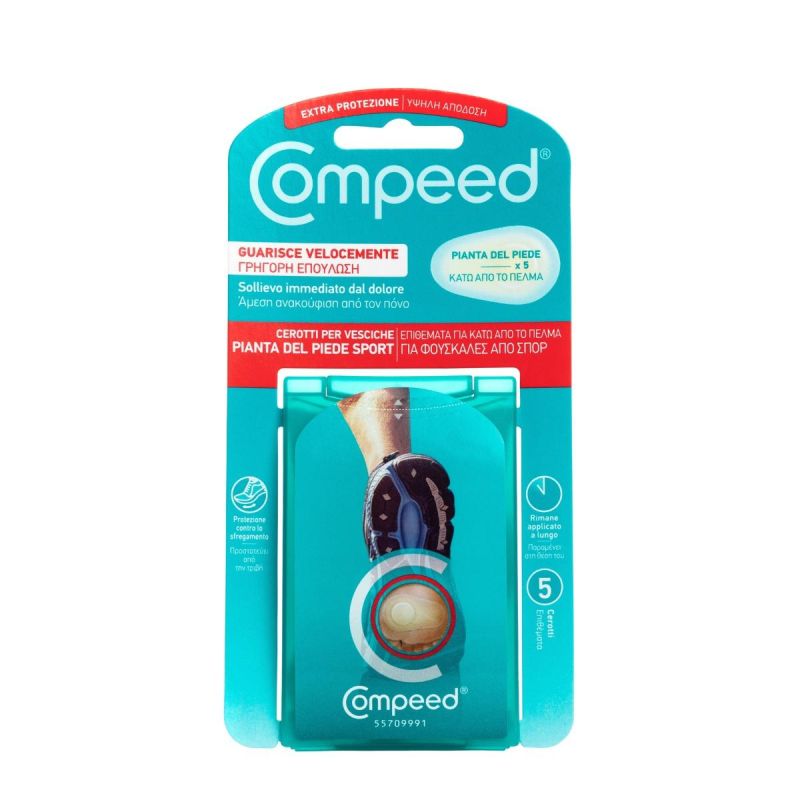 Cerotti per Vesciche da Sport Compeed - Pacco da 5 Pezzi
