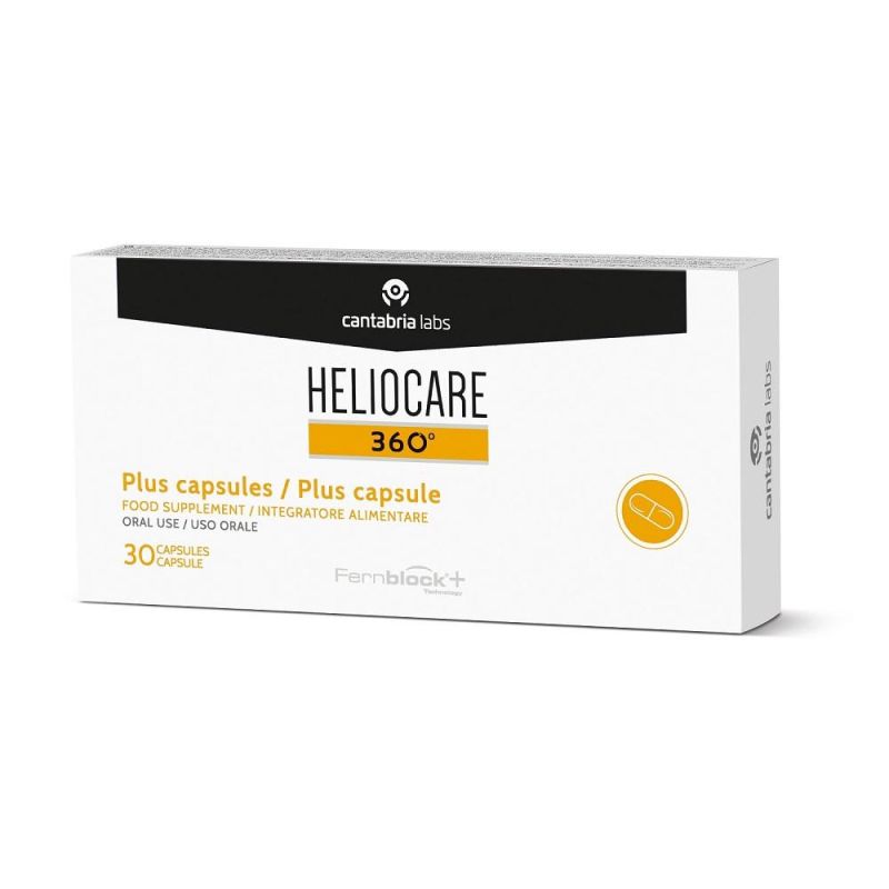 Heliocare 360 Plus D - 30 Capsule Protettive per la Pelle