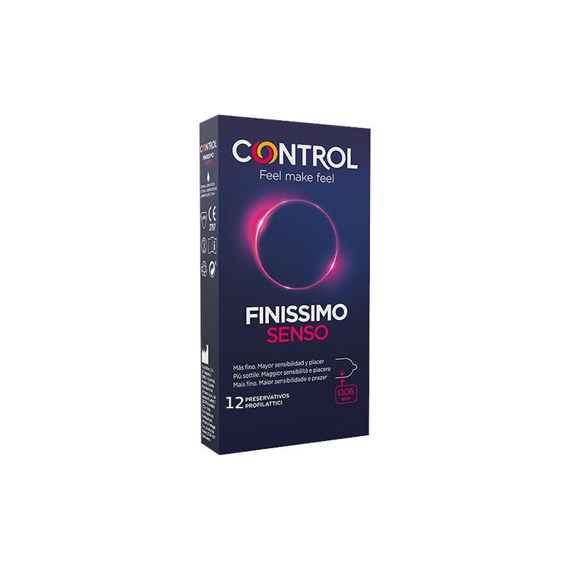 Control Finissimo Senso - Pack di 12 Preservativi Ultra Sottili