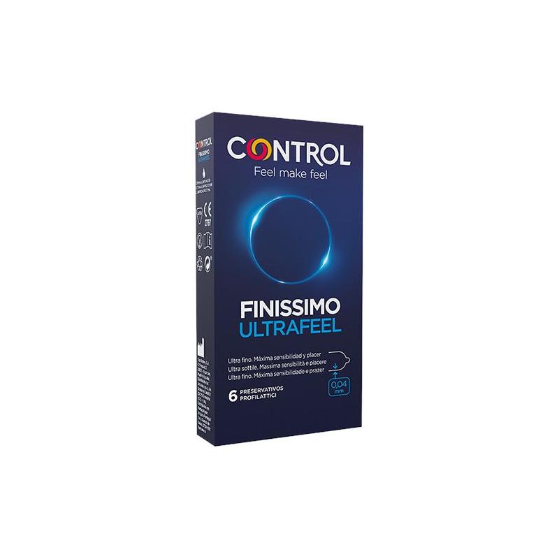 Control Ultrafeel Finissimo Profilo - Pacco da 6 Pezzi