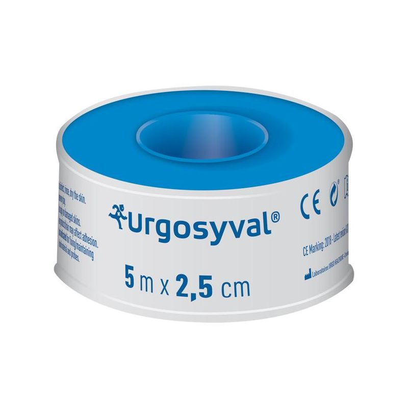 Urgo Urgosyval Cerotto Rocchetto 5m x 2,5cm