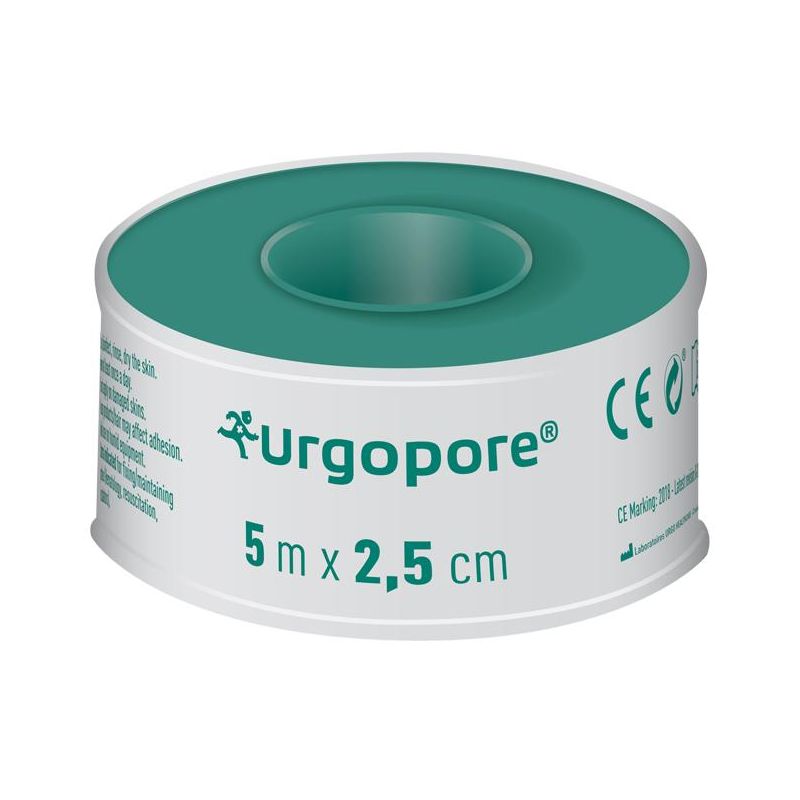 Rotolo di Cerotto Urgo Urgopore 5 Metri x 2,5 cm
