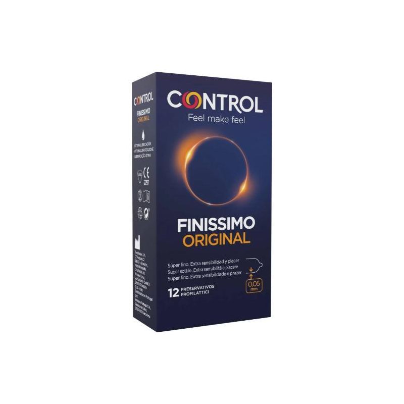 Preservativi Control Finissimo Original - Confezione da 12 Pezzi