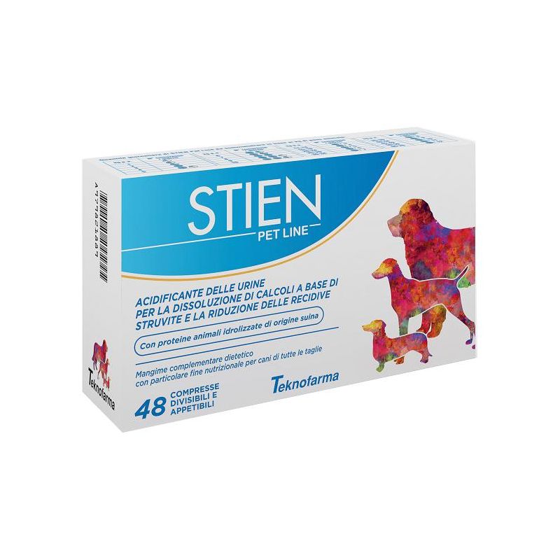 Stien Pet Line - Integratore per Animali, 48 Compresse