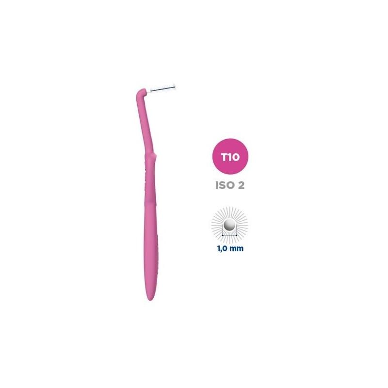 Scovolino Angolare Curasept Proxi T10 in Fuxia 1.0mm - 5 Pezzi