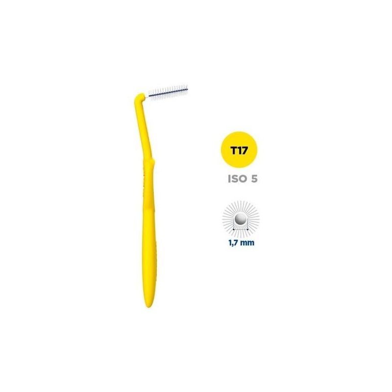 Curasept Proxi Angle Scovolino T17 Giallo - Set di 5 Pezzi