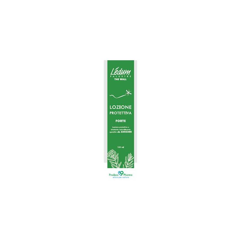 Lozione Protettiva Forte Contro le Zanzare Ledum The Wall - 100ml