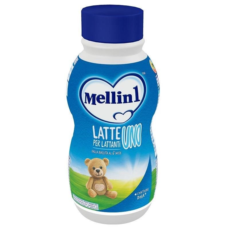 Mellin Latte 1 - Latte in Polvere per Neonati da 0 a 6 Mesi, 500ml