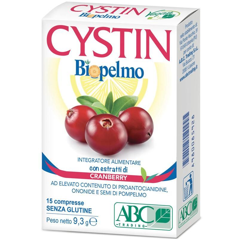 BioPelmo Cistina - Integratore Naturale per la Salute, 15 Compresse