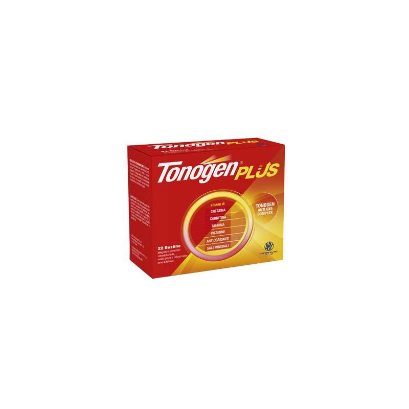 Tonogen Plus - Integratore Energetico, 22 Bustine