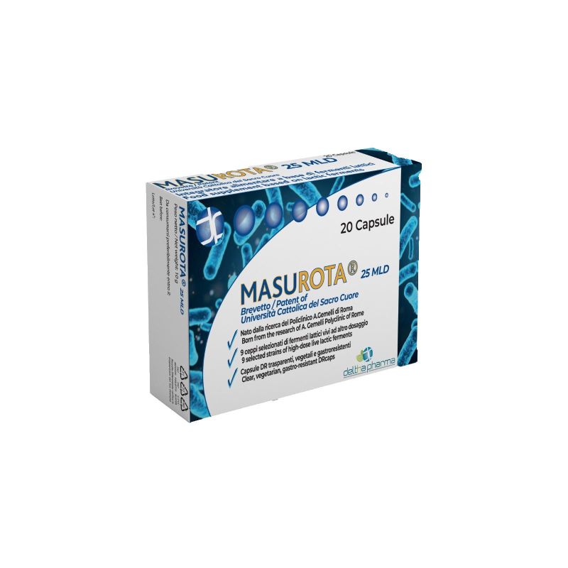Deltha Pharma Masurota 25 Mld - Pacchetto da 20 Capsule