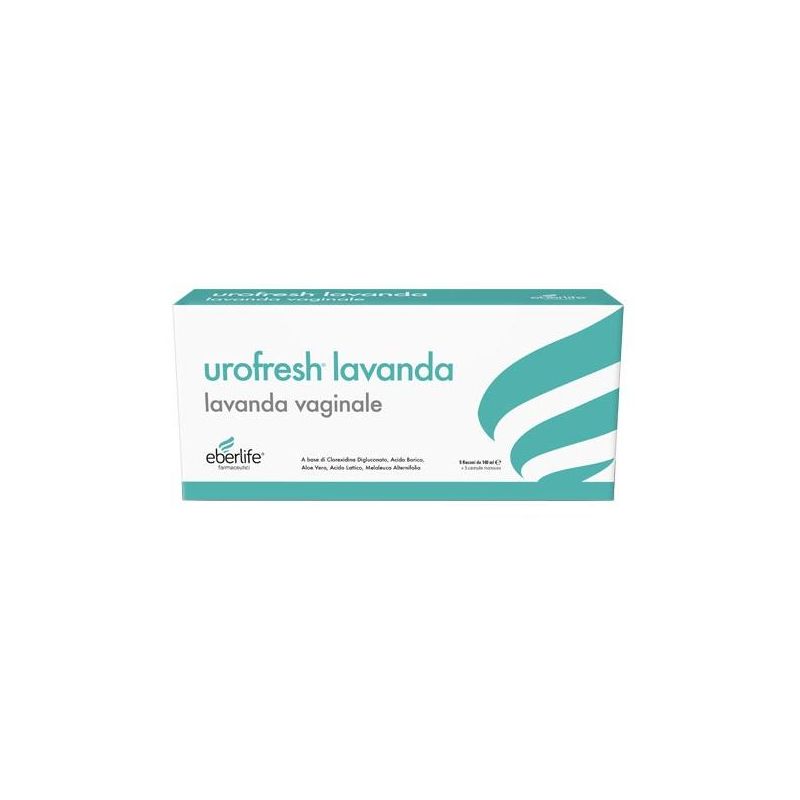UroFresh Lavanda - Trattamento Vaginale 5 flaconi da 140ml