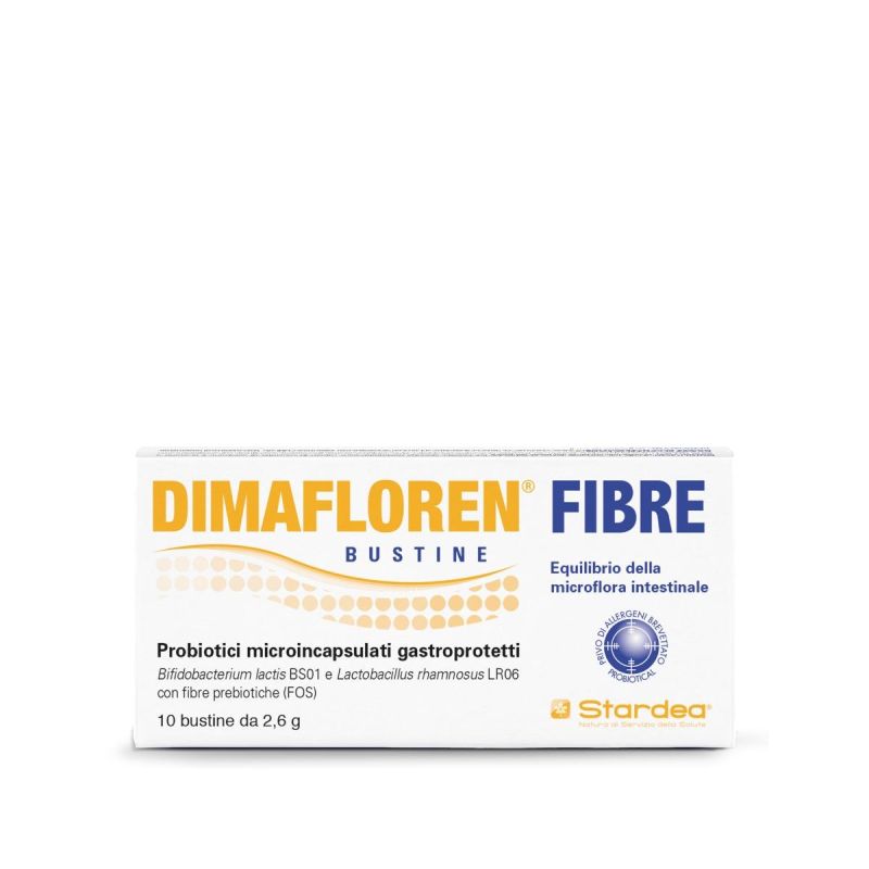 Dimafloren Fibre Digestive Supplement - 10 Bustine