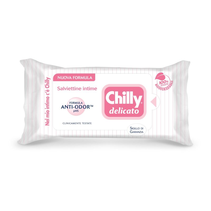 Chilly Salviette Intime Delicate - Confezione da 12 Pezzi