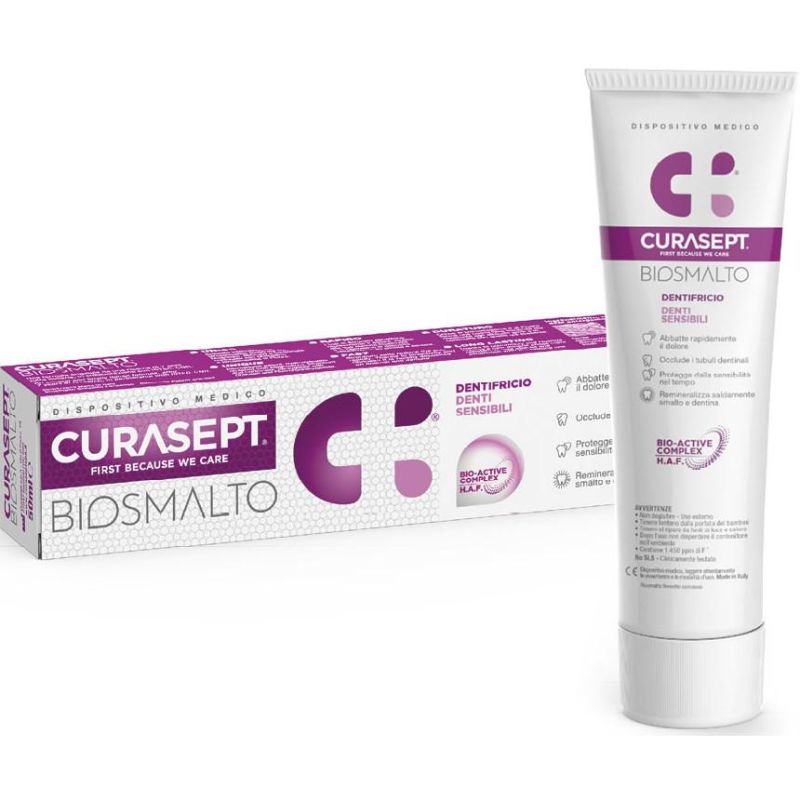 Curasept Biosmalto Dentifricio per Denti Sensibili - 75ml