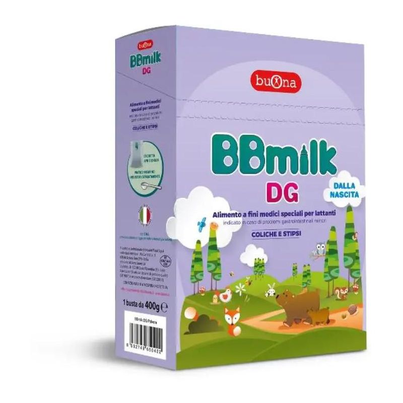 BBmilk DG Polvere Nutrizionale per Neonati Dalla Nascita, 400g