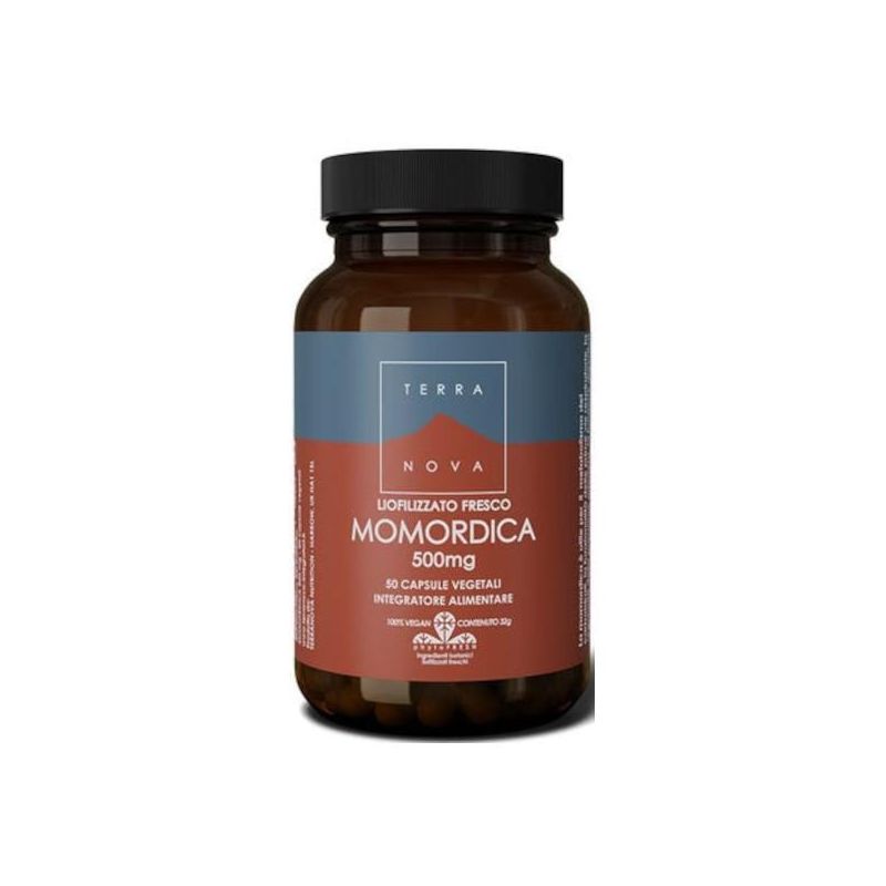 Terranova Momordica - Capsule Liofilizzate Fresche, Confezione da 50