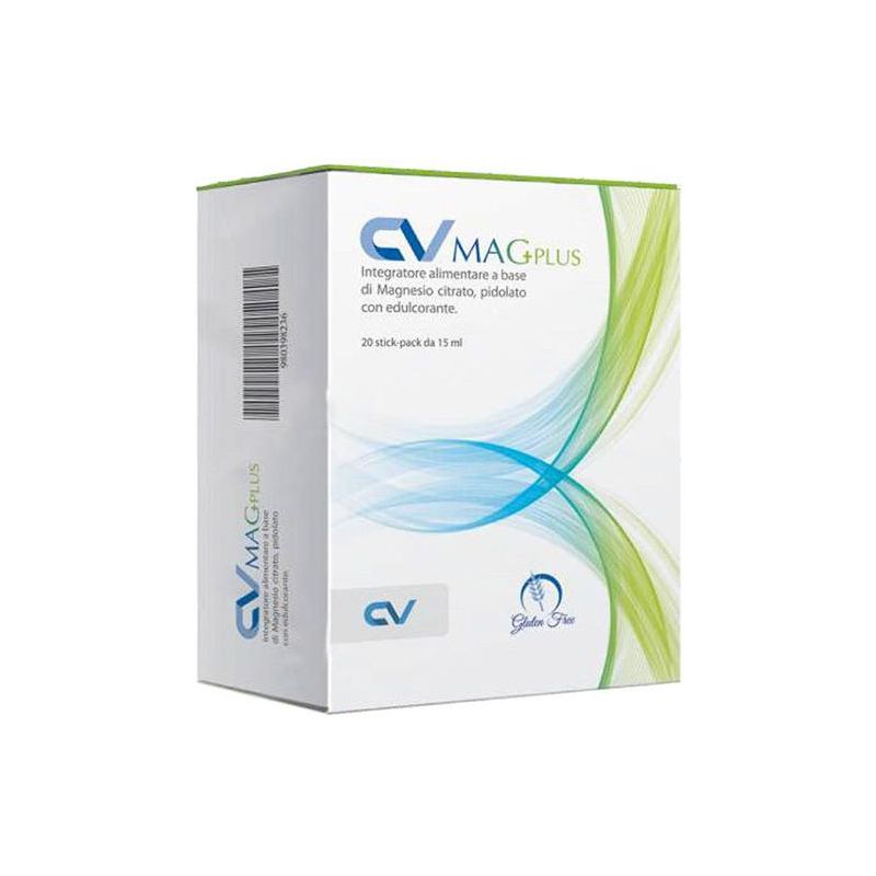 MAG Plus - Integratore Alimentare con Vitamine, 20 Bustine