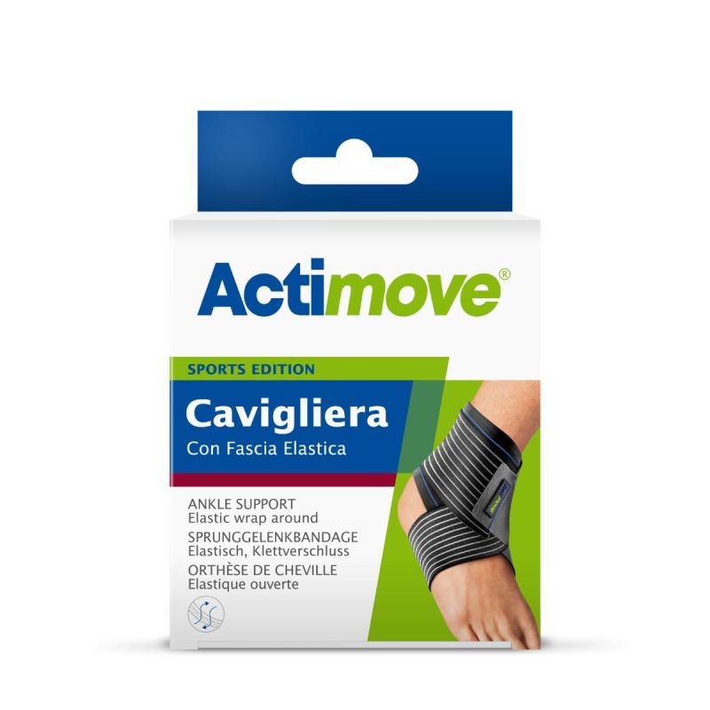 Actimove Sport - Cavigliera Elastica Supportiva, Taglia L