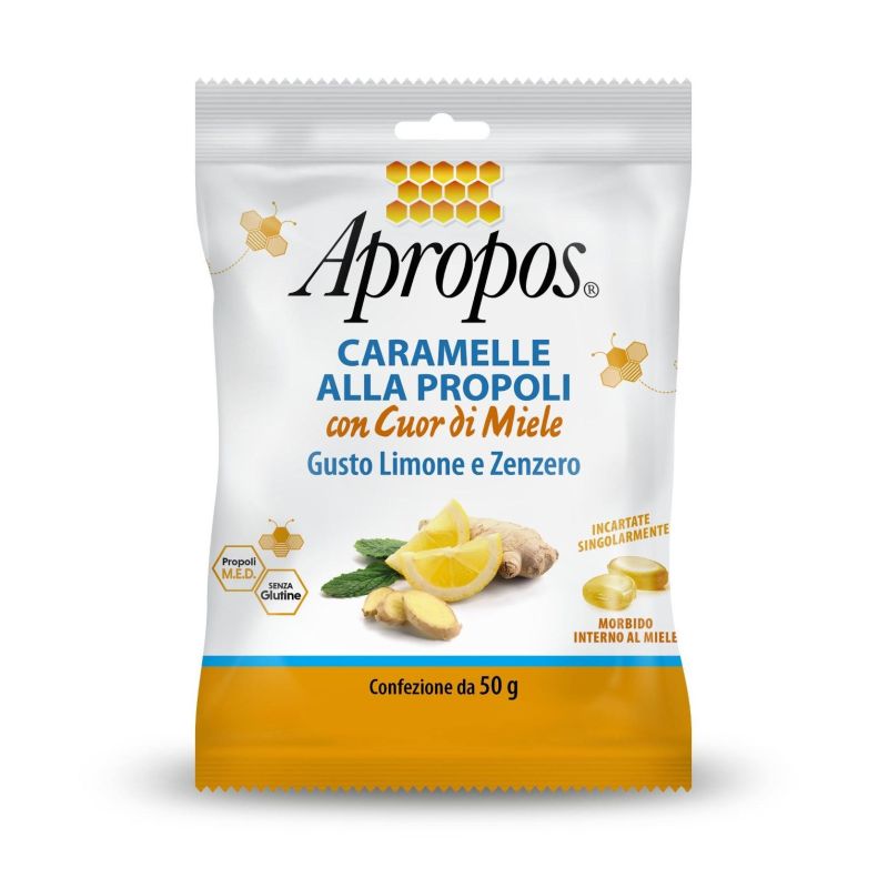 Apropos Caramelle Dure al Limone e Zenzero - 50g