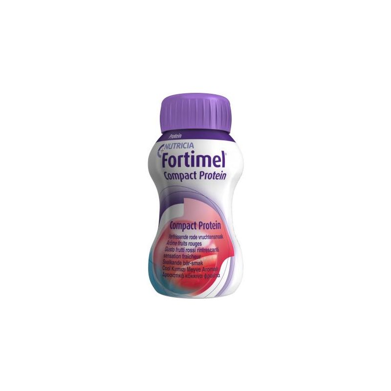 Fortimel Compact - Cool Red Fruits Protein Drink 4x125ml