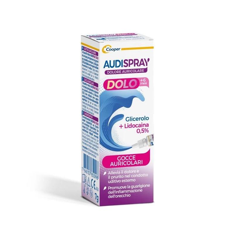 Gocce Auricolari Audispray Dolo - 7g