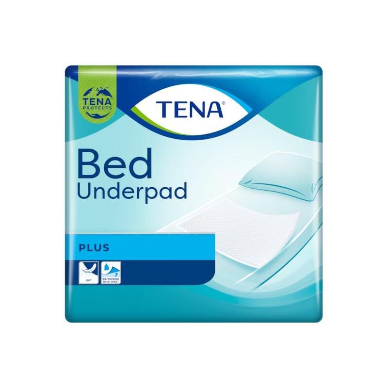 Tena Bed Plus - Traversa per Incontinenza 60x40 cm - 40 Pezzi