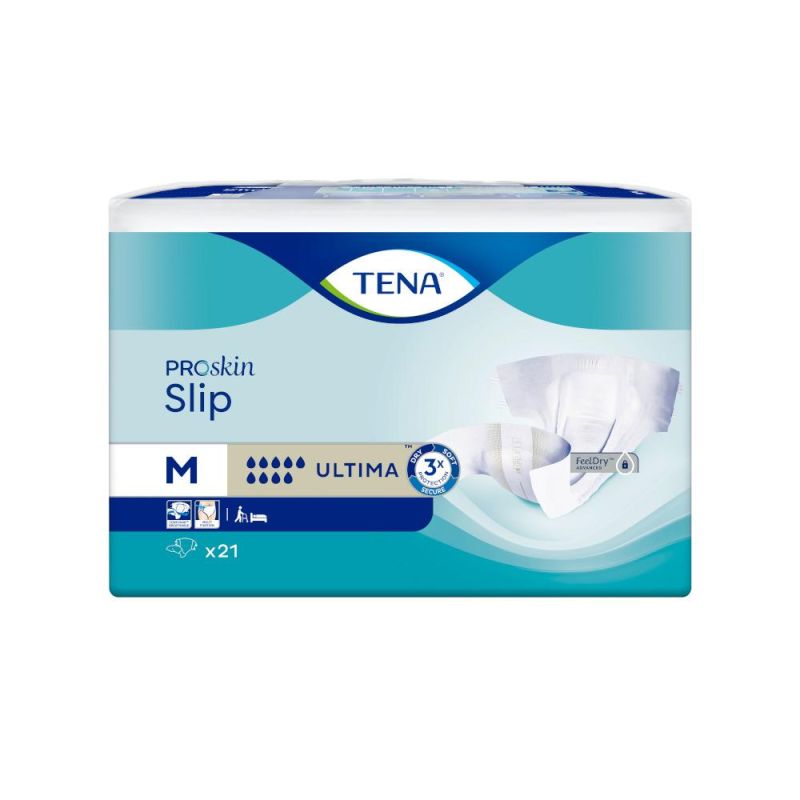 Tena Slip Ultima - Pannolini Mutandina per Incontinenza, Taglia M