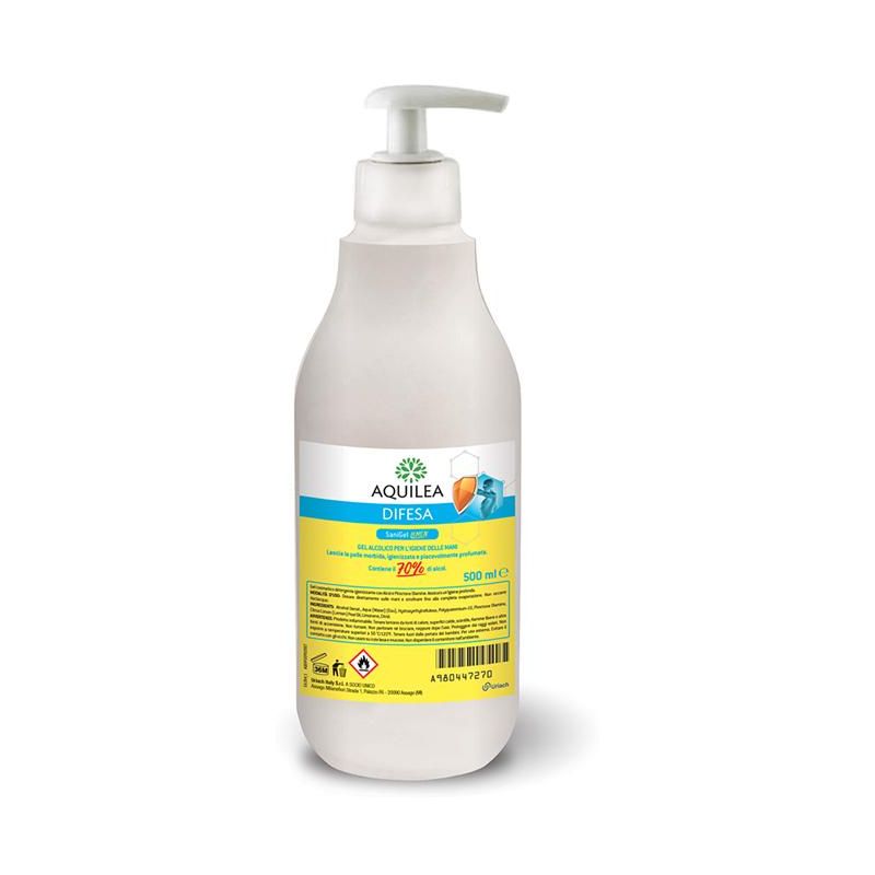 Aquilea Sanigel Difesa - Gel Igienizzante al Limone, 500ml