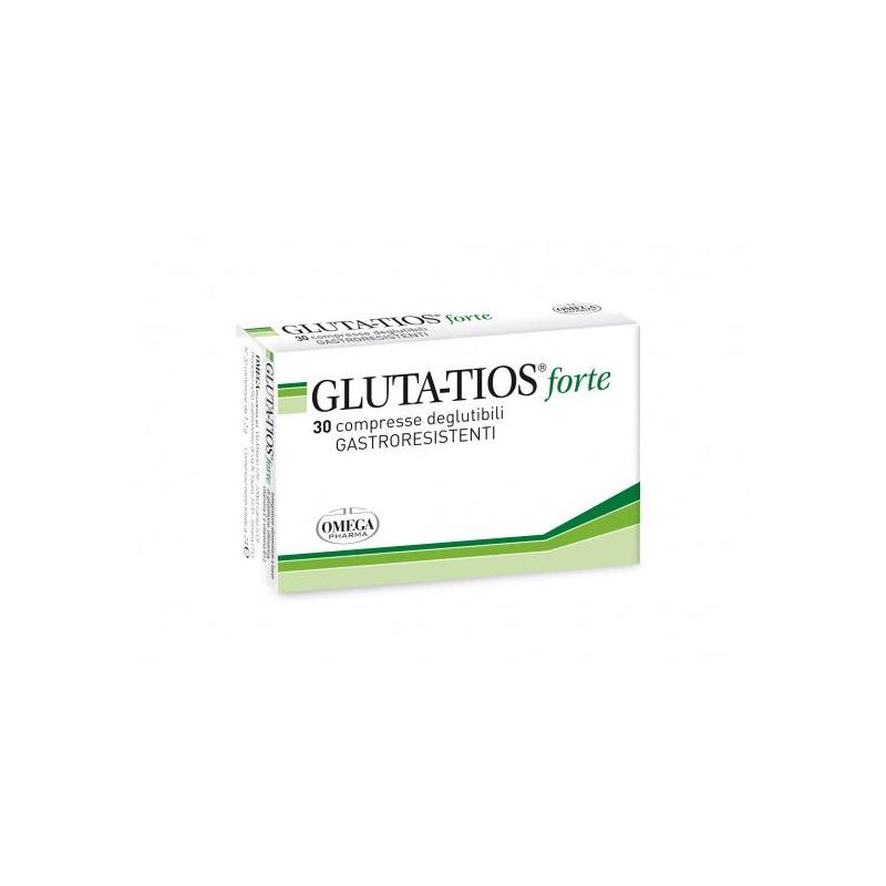 Gluta-Tios Forte - Integratore Antiossidante, 30 Compresse