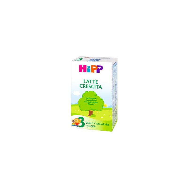 Hipp Latte 3 - Latte in Polvere per Crescita, 500g