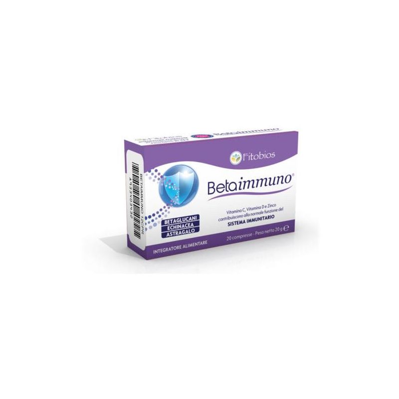 BetaImmuno - Potenziatore del Sistema Immunitario, 20 Compresse