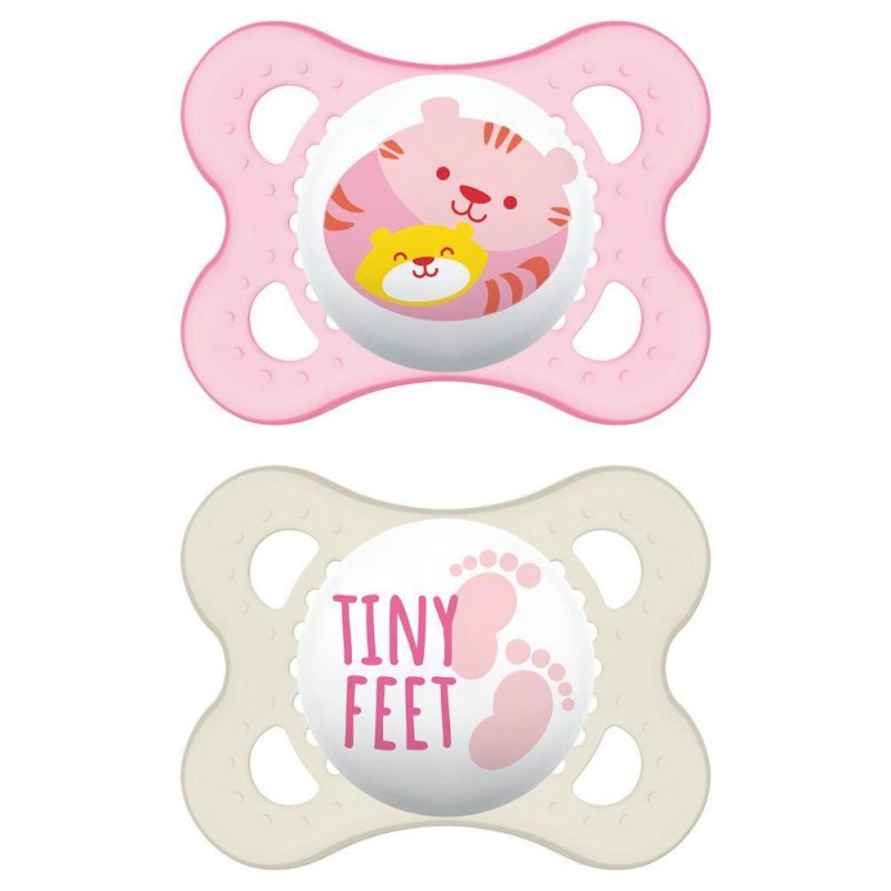 Set di Succhietti Originali MAM per Bambine 2-6 Mesi