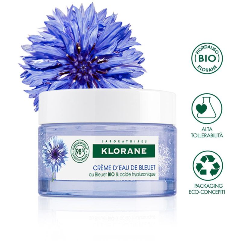 Klorane Bio Fiordaliso Gel Crema Risveglio Fresco - 50ml