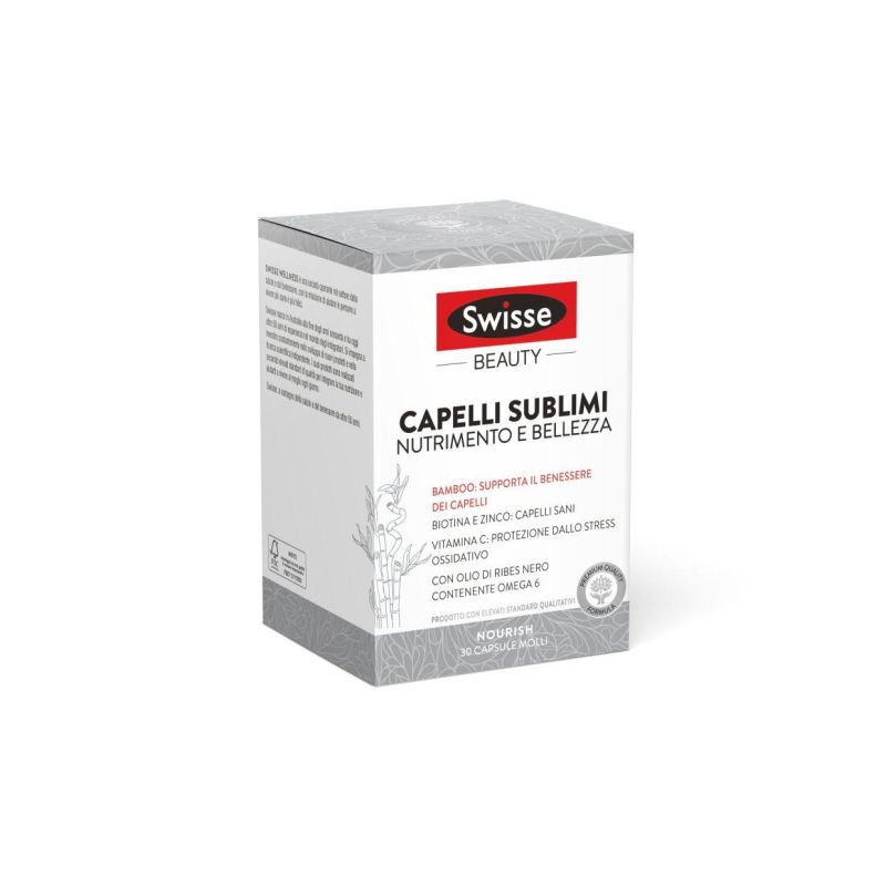 Swisse - Capsule Sublimanti per Capelli - Confezione da 30