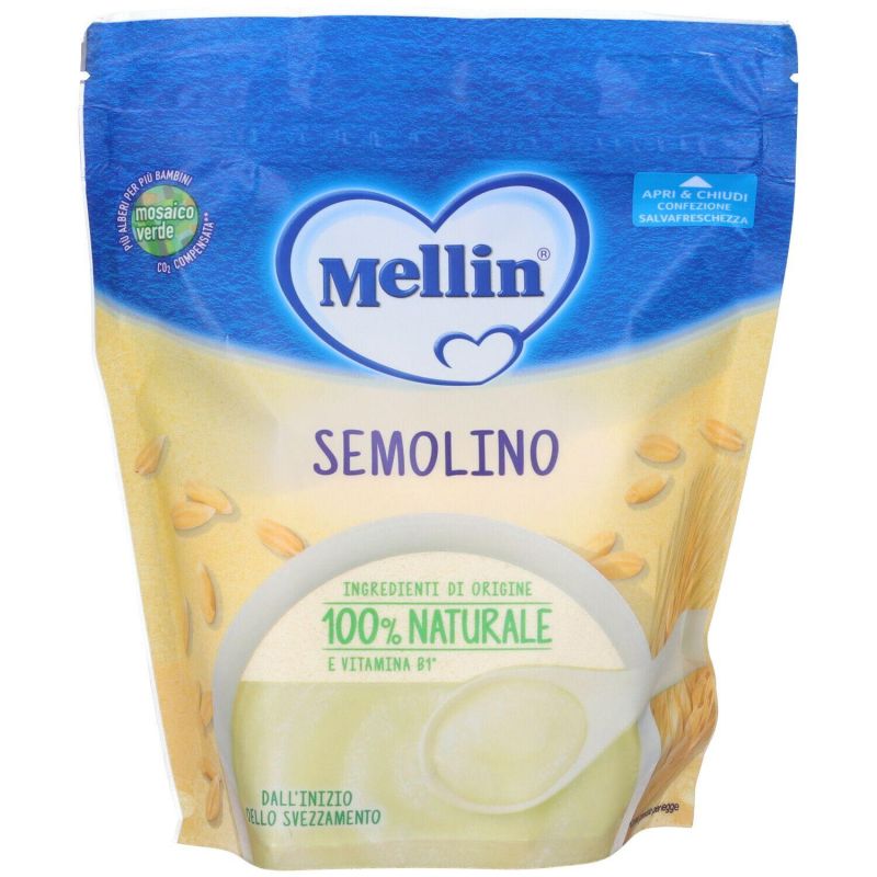 Semolino Mellin da 200g per Bambini dai 4 Mesi