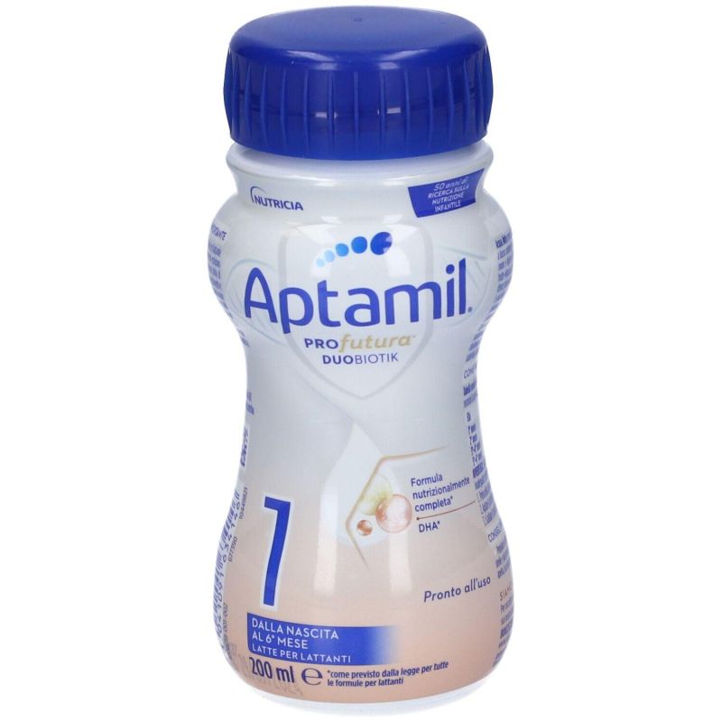 Aptamil Profutura 1: Latte Liquido Pronto all'Uso per Neonati, 200 ml